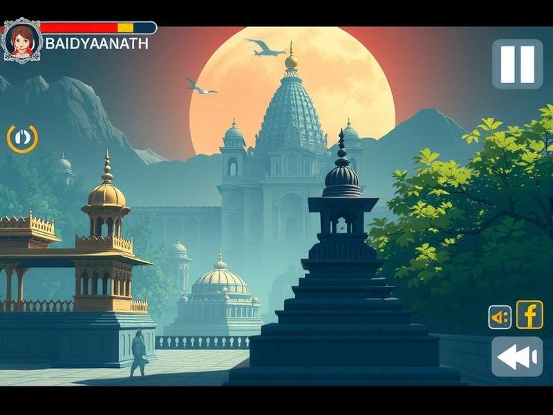 Baidyanath Temple Zoom Gameplay